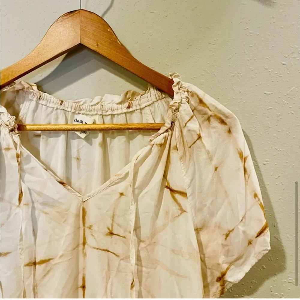 Anthropologie Cloth & Stone Peasant Blouse - Picture 6 of 9